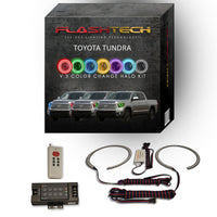 Toyota Tundra V.3 Fusion Color Change LED Halo Headlight Kit 2014-2015