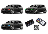 Volkswagen Golf (Facotry HID) V.3 Fusion Color Change LED Halo Headlight Kit 2010-2013