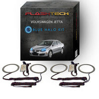 Volkswagen Jetta V.3 Fusion Color Change LED Halo Headlight Kit 2005-2010
