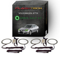 Volkswagen Jetta V.3 Fusion Color Change LED Halo Headlight Kit 2005-2010