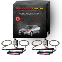 Volkswagen Jetta V.3 Fusion Color Change LED Halo Headlight Kit 2005-2010