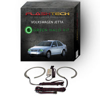 Volkswagen Jetta V.3 Fusion Color Change LED Halo Headlight Kit 1999-2004