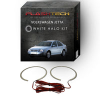 Volkswagen Jetta White LED Halo Headlight Kit 1999-2004