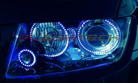 Jeep Grand Cherokee V.3 Fusion Color Change LED Halo Headlight Kit 2011-2013