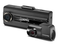 Alpine Premium 1080P Dash Camera Bundle (Front & Rear) with Impact Recording