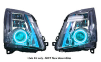 Cadillac CTS-V V.3 Fusion Color Change LED Halo Headlight Kit 2008-2015