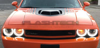 Dodge Challenger External Waterproof White & Amber Switchback LED Halo Headlight Kit (2008 - 2014)