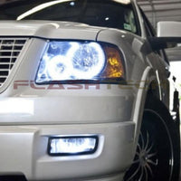 Ford Expedition White LED Halo Headlight Kit 2003-2006