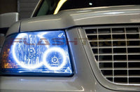Ford Expedition White LED Halo Headlight Kit 2003-2006