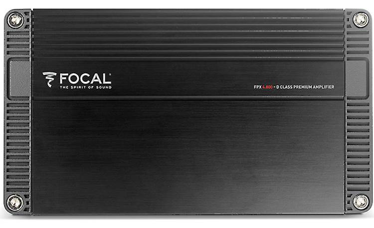 Focal FPX 4.800 Performance Series 4-channel car amplifier — 120 watts RMS x 4