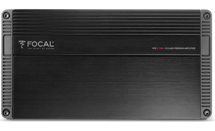 Focal FPX 5.1200 5-channel car amplifier — 75 watts RMS x 4 at 4 ohms + 720 watts RMS x 1 at 2 ohms