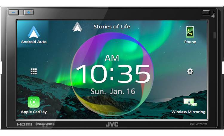 JVC KW-M875BW Digital multimedia receiver