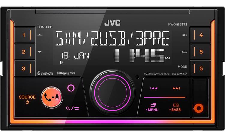 JVC KW-X855BTS Digital media receiver