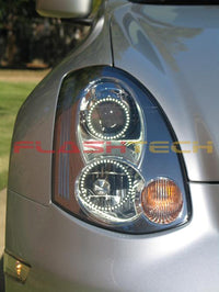Infiniti G35 Coupe White LED Halo Headlight Kit 2006-2008