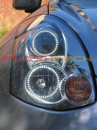 Infiniti G35 Coupe White LED Halo Headlight Kit 2006-2008