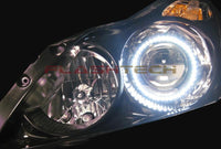 Infiniti G37 Coupe White LED Halo Headlight Kit 2008-2013