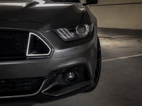 Ford Mustang GT White Amber Switchback DRL grille kit (2015-2017)