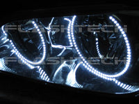 Lexus IS300 White Headlight & LED Halo Fog Light Kit 2001-2005
