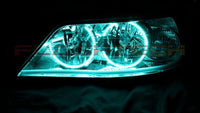 Lincoln Town Car V.3 Fusion Color Change LED Halo Headlight Kit 2005-2011
