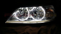 Lincoln Town Car V.3 Fusion Color Change LED Halo Headlight Kit 2005-2011