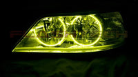 Lincoln Town Car V.3 Fusion Color Change LED Halo Headlight Kit 2005-2011