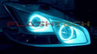 Nissan Maxima V.3 Fusion Color Change LED Halo Headlight Kit 2009-2014