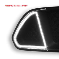 Ford Mustang GT White Amber Switchback DRL grille kit (2015-2017)