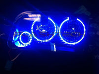 Dodge Charger V.3 Fusion Color Change LED Halo Headlight Kit 2005-2010