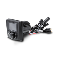 Punch Marine Compact AM/FM/WB Digital Media Receiver 2.7" Display