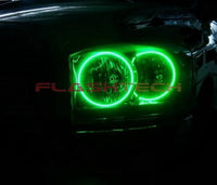 Dodge Ram V.3 Fusion Color Change LED Halo Headlight Kit 2006-2008