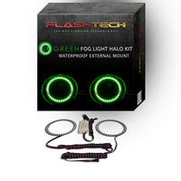 Chrysler PT Cruiser V.3 Fusion Color Change External Waterproof LED Halo Fog Light Kit 2006-2010