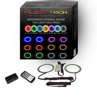 Toyota Solara V.3 Fusion Color Change External Waterproof LED Halo Fog Light Kit 04-06