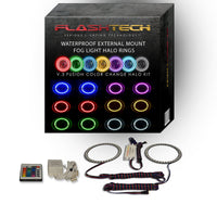 Chrysler PT Cruiser V.3 Fusion Color Change External Waterproof LED Halo Fog Light Kit 2006-2010