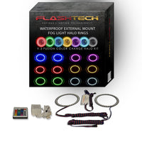 Toyota Solara V.3 Fusion Color Change External Waterproof LED Halo Fog Light Kit 04-06