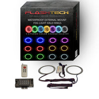 Toyota Tundra V.3 Fusion Color Change External Waterproof LED Halo Fog Light Kit 2014-2015