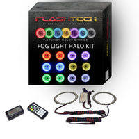 Ford F150 Projector V.3 Fusion Color Change LED Halo Fog Light Kit 2013-2014