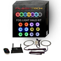 Ford F250 / Ford F350 V.3 Fusion Color Change LED Halo Fog Light Kit 2001-2004