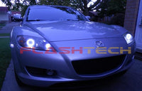 Mazda RX8 White LED Halo Headlight Kit 2004-2008