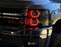Chevrolet Silverado V.3 Fusion Color Change LED Halo Headlight Kit 2007-2013