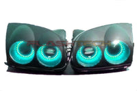 Mitsubishi 3000GT V.3 Fusion Color Change LED Halo Headlight Kit 1994-1998
