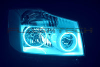 Nissan Titan V.3 Fusion Color Change LED Halo Fog Light Kit 2004-2015