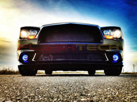 Dodge Charger V.3 Fusion Color Change LED Halo Fog Light Kit 2011-2014