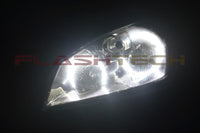 Nissan Altima White LED Halo Headlight Kit 2002-2006