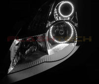 Nissan Altima Sedan White LED Halo Headlight Kit 2010-2012