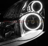 Nissan Altima Sedan White LED Halo Headlight Kit 2007-2009