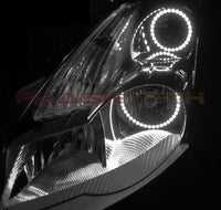 Nissan Altima Sedan White LED Halo Headlight Kit 2007-2009