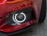 GMC Acadia External Waterproof White & Amber Switchback LED halo Fog Light Kit 2007-2012