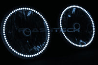 Pontiac G8 White Headlight & LED Halo Fog Light Kit 2008-2009
